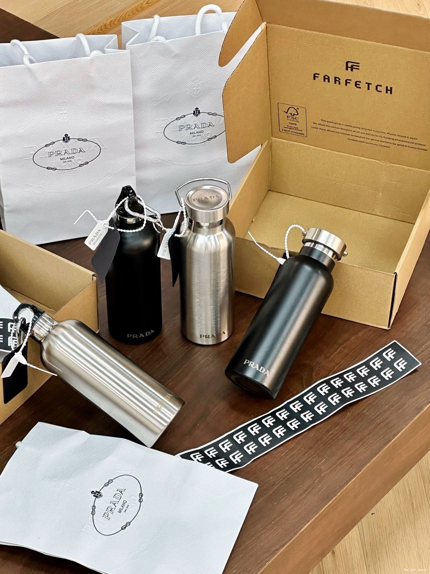 2.0 STEEL BOTTLE STAINLESS PRADA 0809